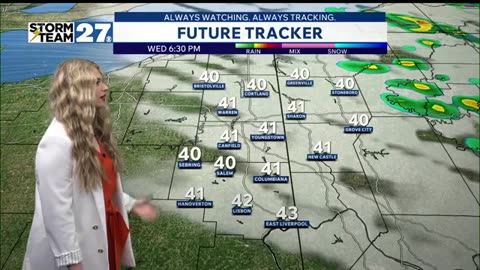 NOVEMBER 12 2025 WKBN 27 FIRST NEWS WEATHER FORECAST PART 1