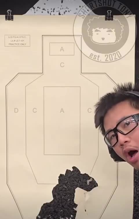 Self defense 101 - Shoot em in the D