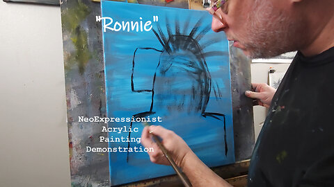 Bold Colors & Emotions: Creating a Neo-Expressionist Acrylic Artwork