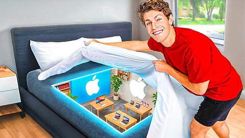 I Built a SECRET Apple Store in My Room!