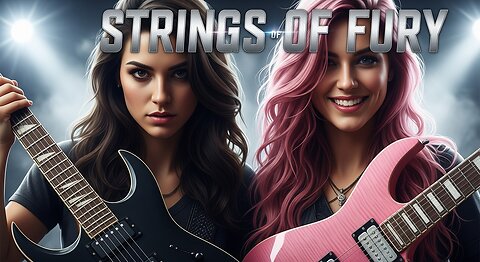 🔥 Strings of Fury | Epic Guitar Duel Rock Song (Female Vocals • Anime Battle Energy)