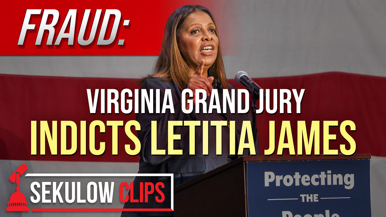 FRAUD: Virginia Grand Jury Indicts Letitia James with Up to 60 Years