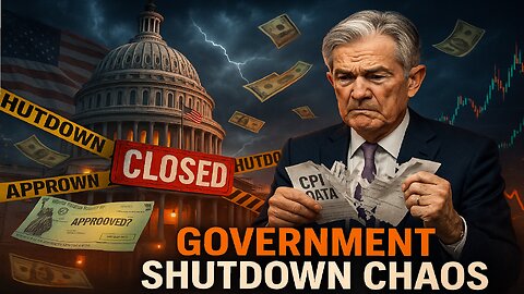 The U.S. Economy Just Went Dark — What Happens Next?