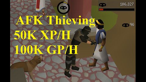 AFK Thieving exp/gp method, Varlamore Wealthy Citizens (50k xp/h, 100k gp/h)