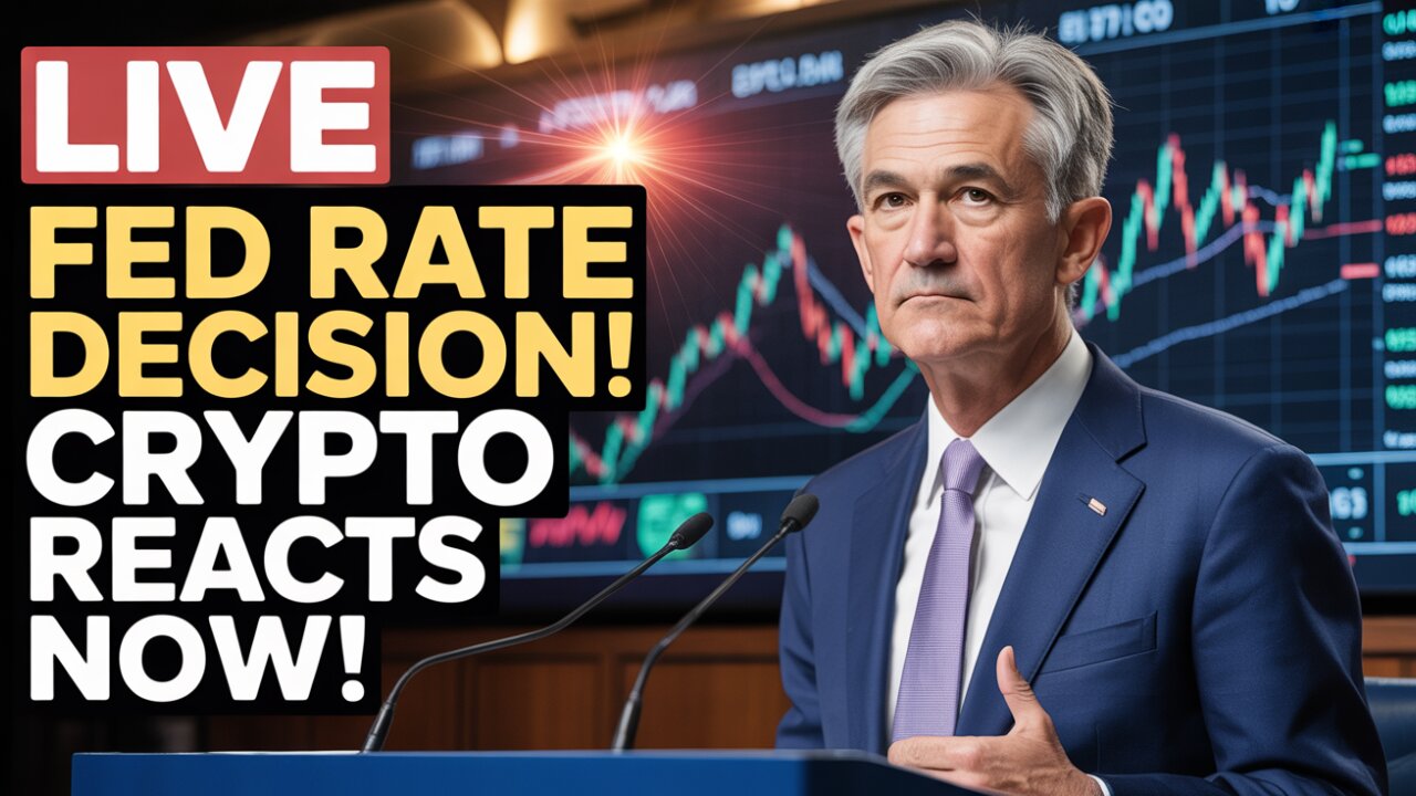 Fed Press Conference LIVE: Rates, QT & Bitcoin Price Reaction 🚨 #Macro