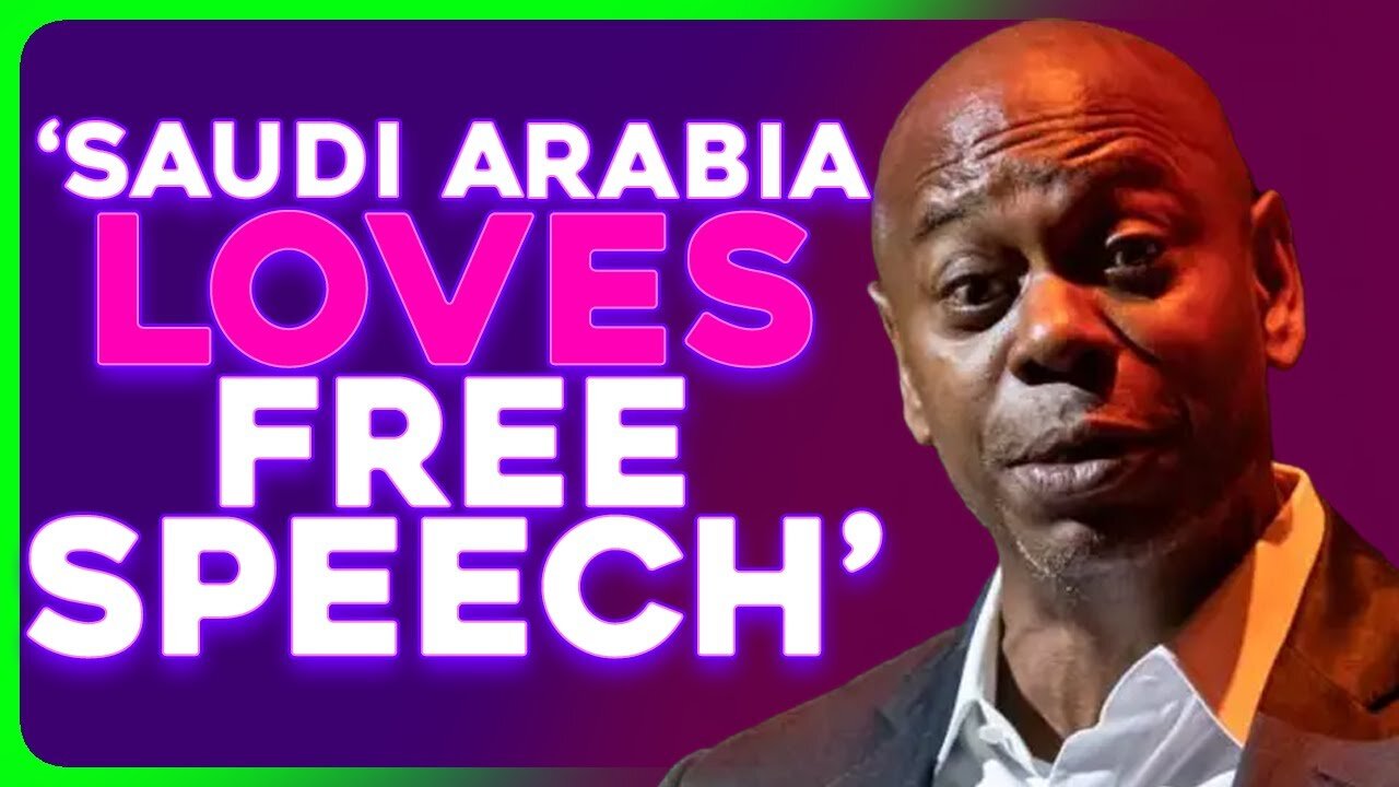 Dave Chappelle Criticizes American Free Speech...in Saudi Arabia