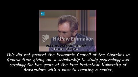 Programmed To Kill/Satanic Cover-Up Part 436 (1995 Pedo Network & Pasteur Joseph Douce)