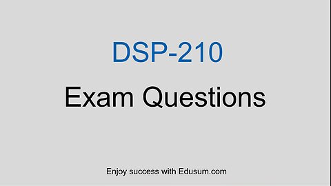 CertNexus DSP-210 | Study Strategy & Practice Tests