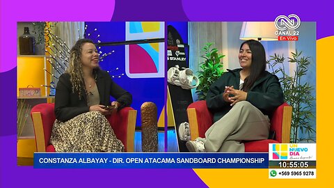 Constanza Albayay Directora Open Atacama Sandboard Championship
