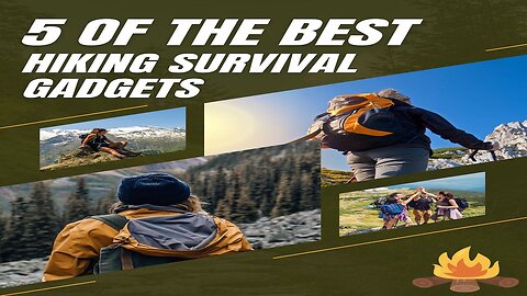 🛠️ 5 Must-Have Survival Gadgets for Hikers! (Stay Safe & Prepared)