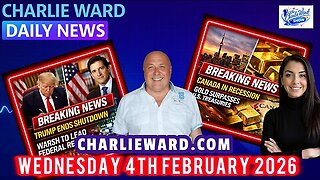 CHARLIE WARD DAILY NEWS WITH CHARLIE WARD & DREW DEMI WEDNESDAY 4TH FEB 2026 #breakingnews #daily