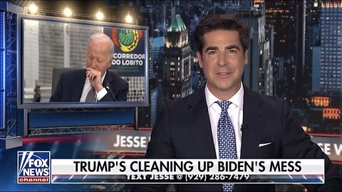 Trump’s spending a lot of time dealing with the Joe Biden crime scene