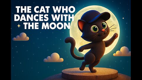 The Cat Who Dances with the Moon 🌙✨ | Magical Night Short Story