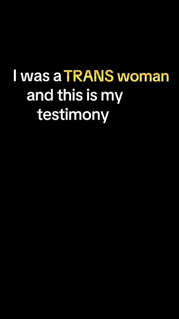 Trans woman recieves Jesus