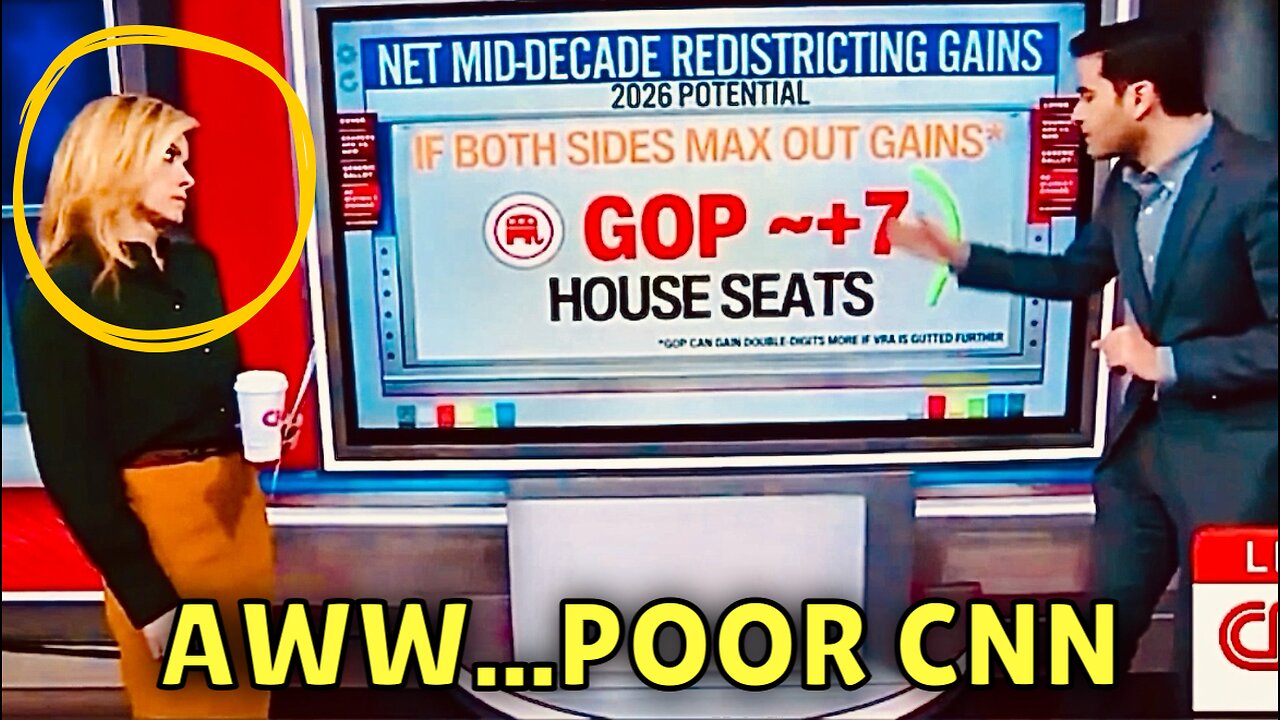 PANIC in the CNN Control Room over this BAD NEWS for Democrats on 2026 MIDTERMS (by Harry Enten!) 😱