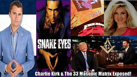 Charlie Kirk & The 33 Masonic Matrix Exposed!