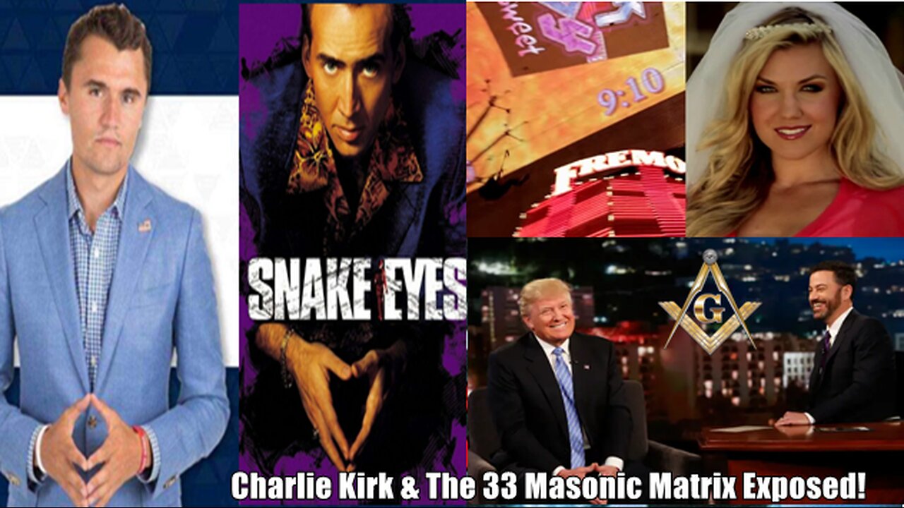 Charlie Kirk & The 33 Masonic Matrix Exposed!