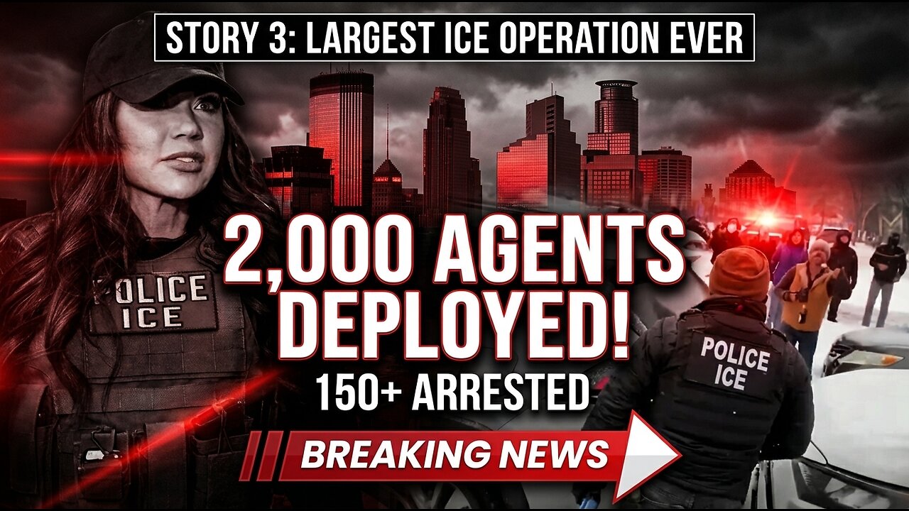 Trump Sends 2,000 ICE Agents to Minneapolis | Noem Arrests