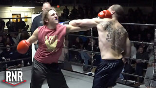 Crazy Tattooed Convict And Frat Boy Throw Haymakers