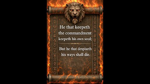 Keep the commandment