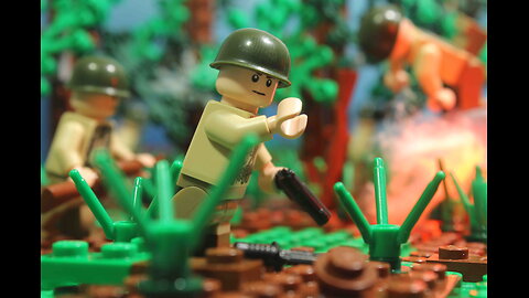 Lego stop motion The battle of Hürtgen forest