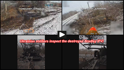 Pokrovsk direction: Russian wired FPV drones burn another Bradley IFV