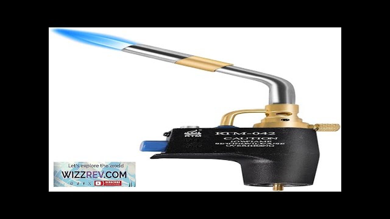 High Intensity Propane Torch Head Trigger Start Gas Torch Map Gas Torch Review