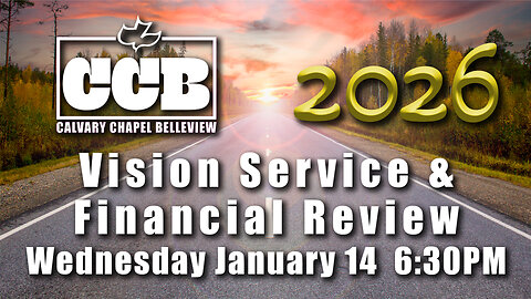 Vision Service and Financial Review - Pastor Lee Fox