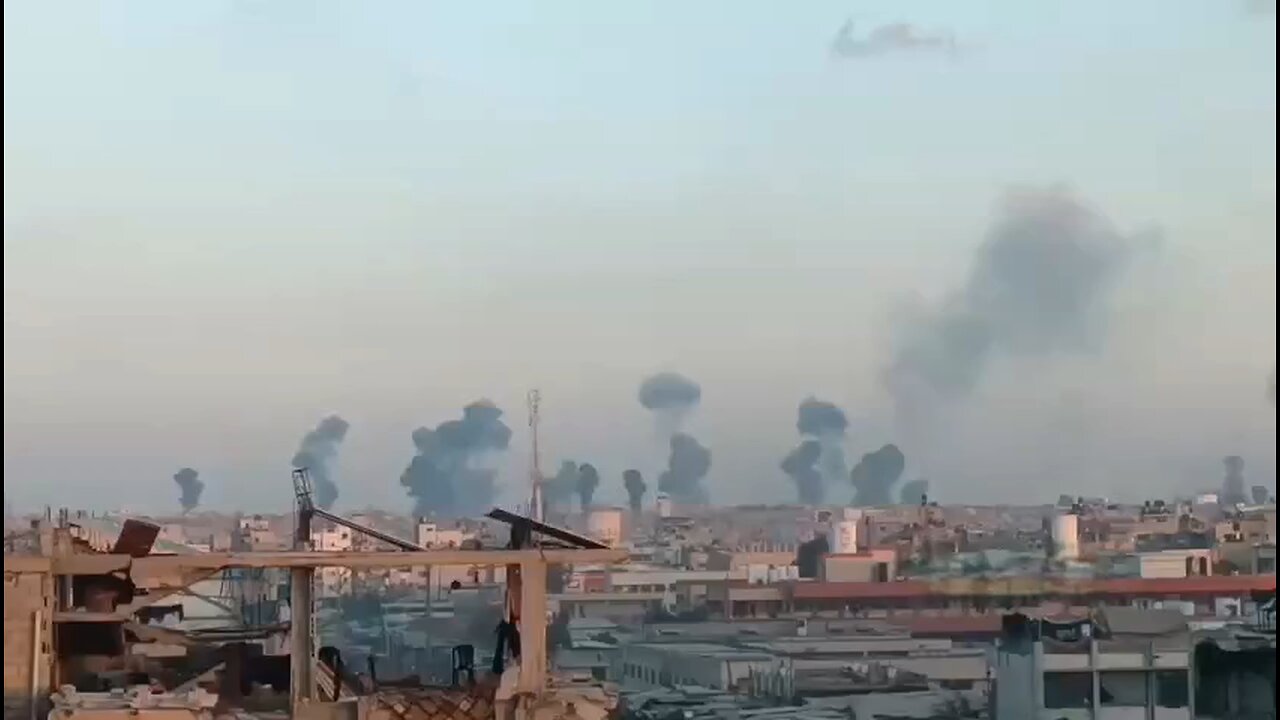 This is what peace in Gaza looked like today.