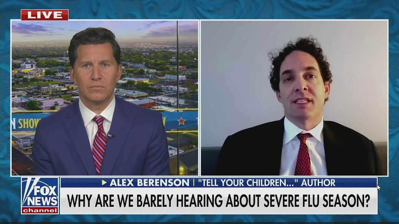 Alex Berenson on Why There's No Current Media Scare About the Flu...and the Latest Freaky Effects of the Covid Shots (2.20.25)