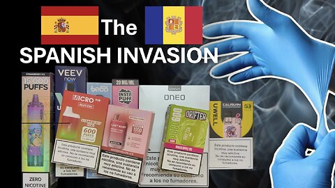 The Spanish Invasion! I brought something back from holiday...