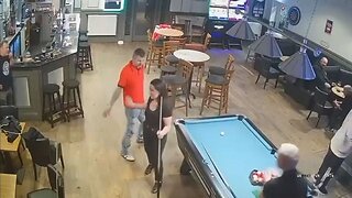 Beefed Up Dude At Bar Overreacts When Drunk Guy Touches His Woman… Massive Punch Brain-Damages Him