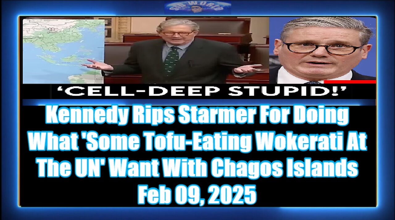 Sen . Kennedy Rips Starmer For Doing What 'Some Tofu-Eating Wokerati At The UN'