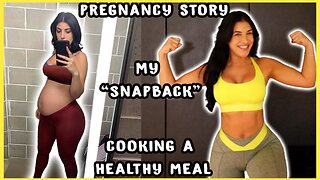 Pregnancy + My natural SnapBack + Why I fast + I cook a staple meal!
