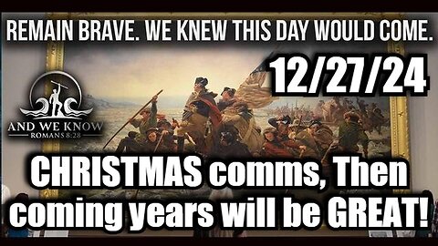 AND WE KNOW: CHRISTMAS comms, Then coming years will be GREAT, PHARMA lies protected? Canada state?