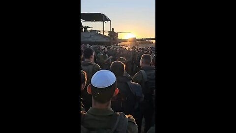 IDF - A prayer before battle.