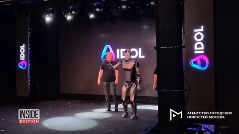 Russian AI Robot Faceplants