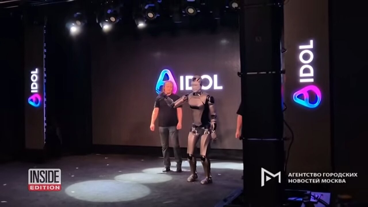 Russian AI Robot Faceplants