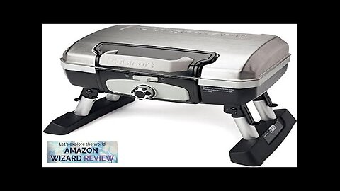 Cuisinart CGG-180TS Petit Gourmet Portable Tabletop Gas Grill Stainless Steel Review