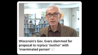 Wisconsin gov wants change mother to inseminated person