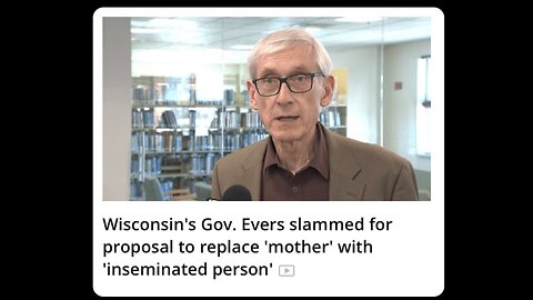 Wisconsin gov wants change mother to inseminated person