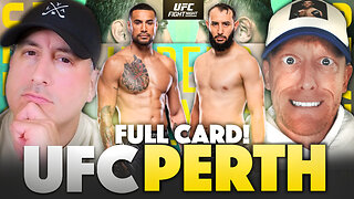 UFC Perth: Ulberg vs. Reyes FULL CARD Predictions, Bets and DraftKings