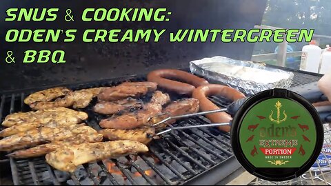 Snus & Cooking: Oden's Creamy Wintergreen & BBQ