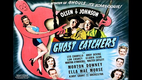 GHOST CATCHERS 1944 Olsen & Johnson Get Mixed Up with Murder in a Haunted Mansion FULL MOVIE in HD