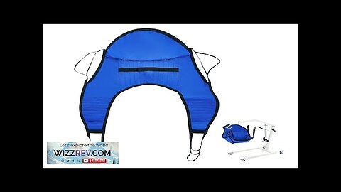 VEVOR Patient Lift Sling with Head Support Large-Size U Shape Divided Leg Review