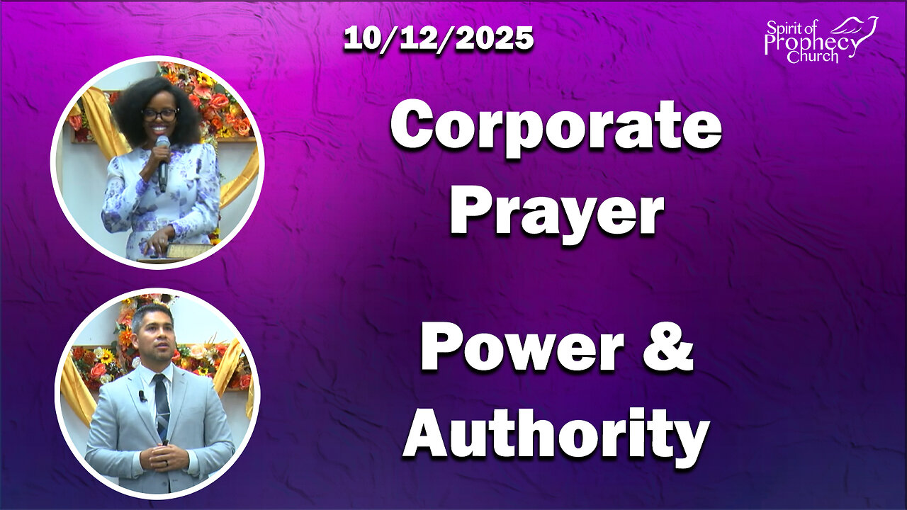 Spirit of Prophecy Sunday Service 10/12/2025