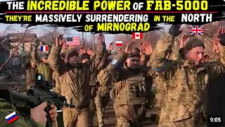 Foreign MERCS Surrendered en MASSE, right after FAB-5000 wiped out an Entire City BLOCK in MIRNOGRAD