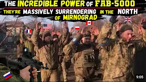 Foreign MERCS Surrendered en MASSE, right after FAB-5000 wiped out an Entire City BLOCK in MIRNOGRAD