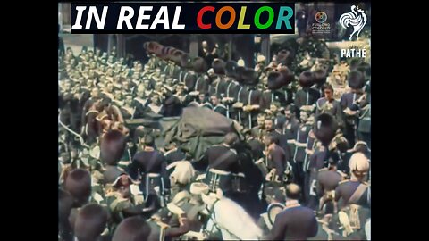 👑 Queen Victoria’s Funeral (1901) — In Real Color — 720p — Historical Footage