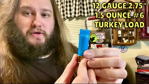 12 Gauge 2.75” 1.5 Ounce #6 Shot Turkey Load